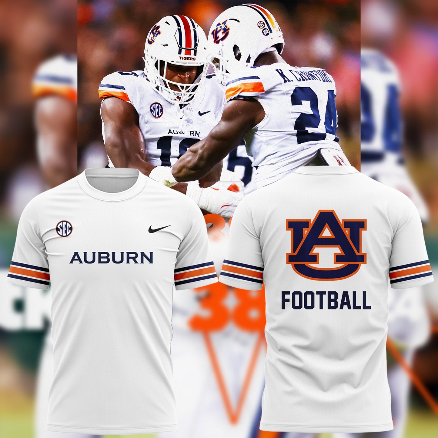Auburn Football Limited Edition Tshirt 2025