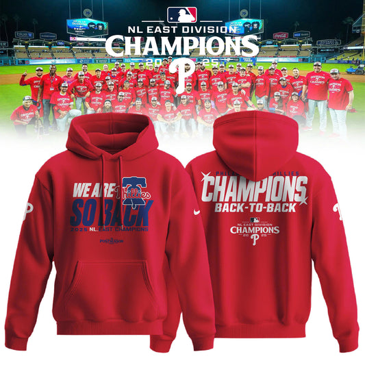 ..Philadelphia Phillies NL EAST CHAMPIONS Limited Hoodie v2