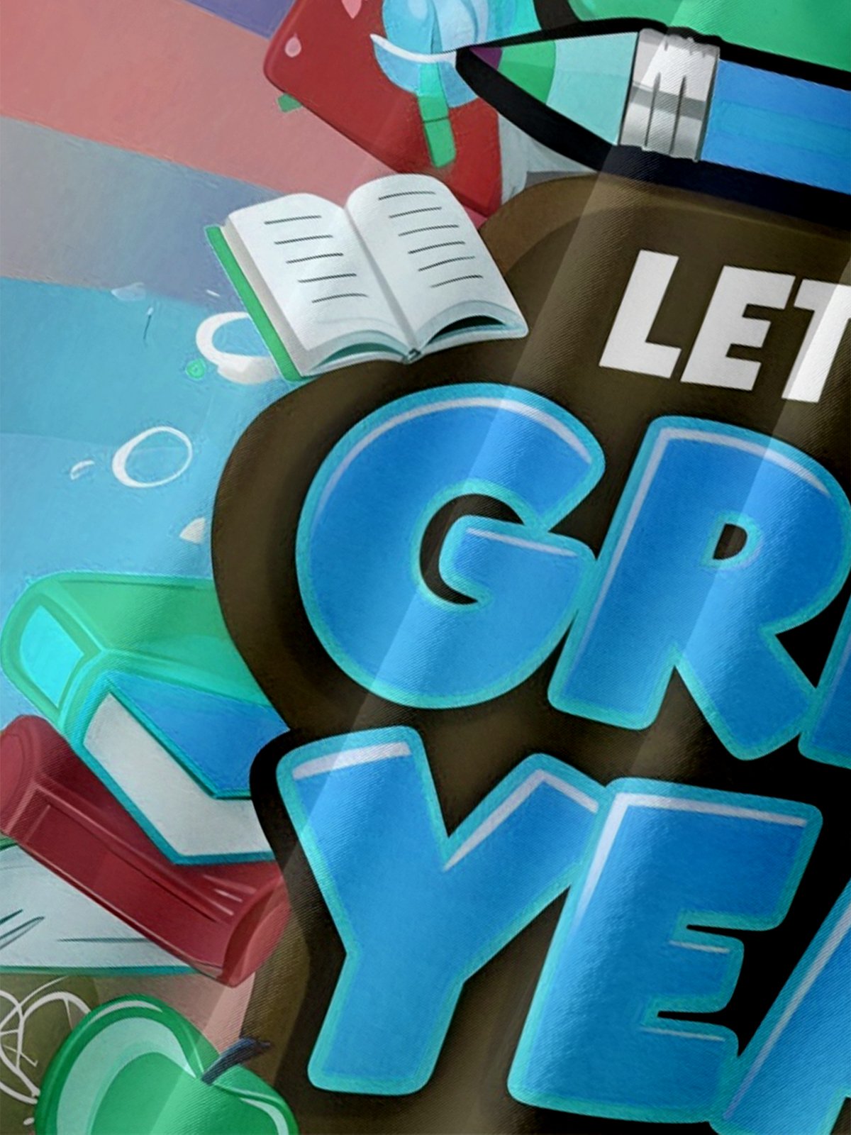 Tall Size Moisture-wicking Back to School Chest Pocket Casual Shirt-Blue