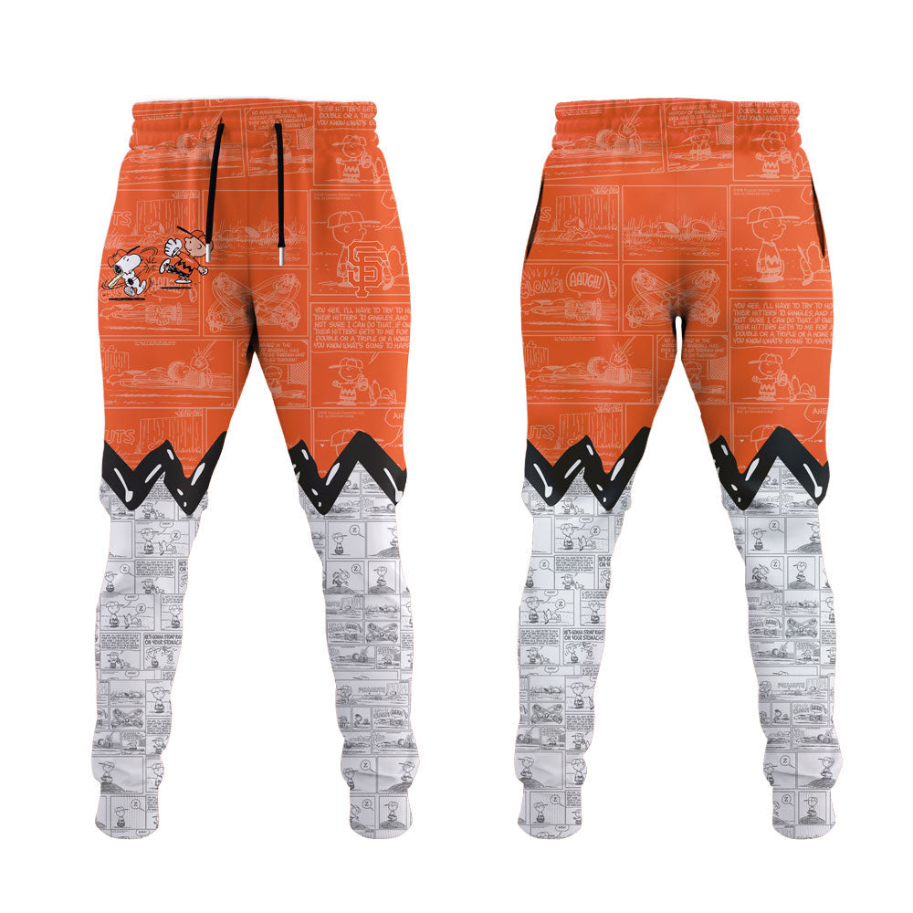 San Francisco Giants 75th Anniversary of Peanuts Hoodie