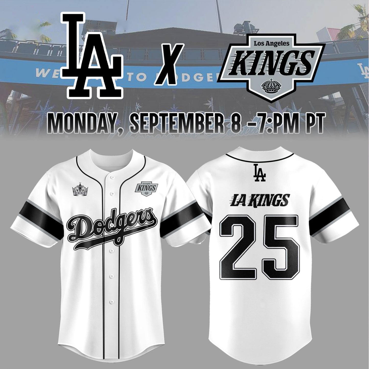 _…Los Angeles Dodgers x Los Angeles Kings Limited Edition Jersey