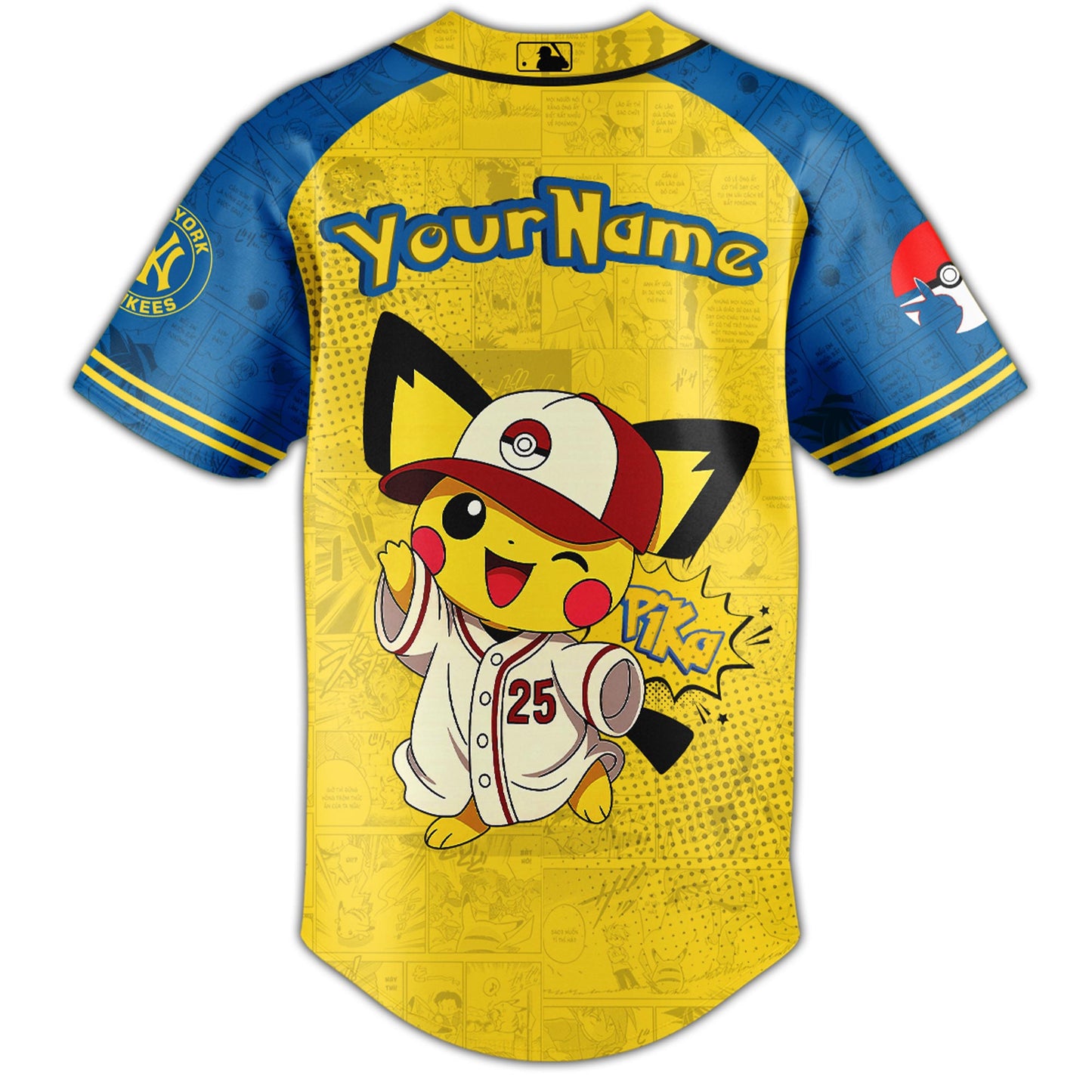 NYY × Pokémon GO Night 2025 Limited Edition Jersey