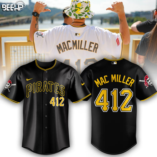 _Mac Miller x Pittsburgh Pirates Jersey
