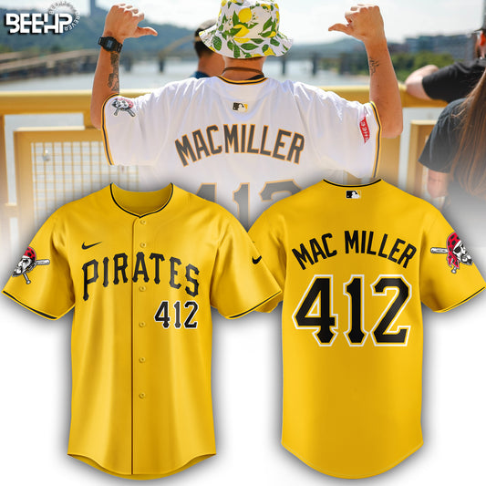 _Mac Miller x Pittsburgh Pirates Jersey