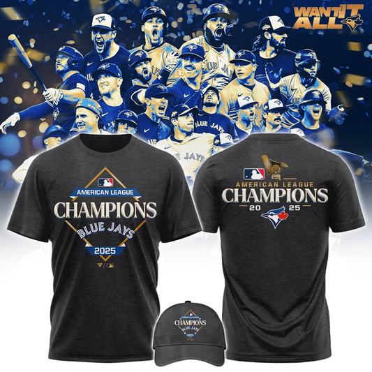 Toronto Blue Jays – 2025 American League Champions Tshirt V2