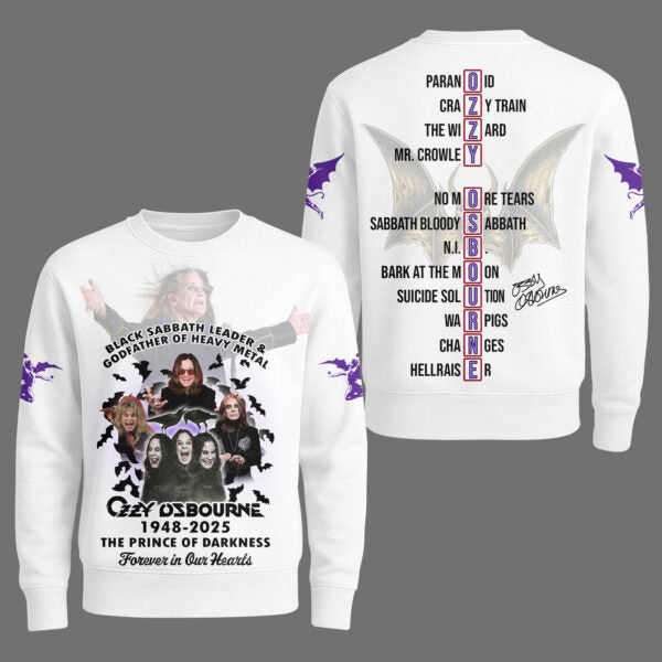 Premium OZOB 3D T-Shirt MAR White