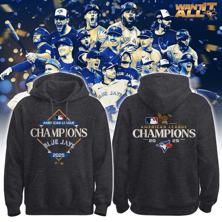 Toronto Blue Jays – 2025 American League Champions Hoodie V2