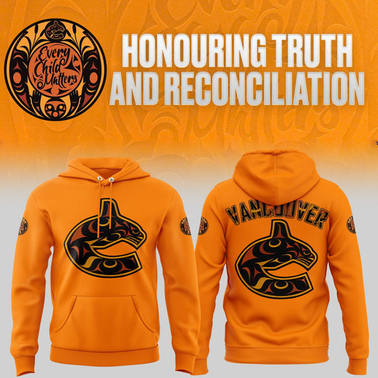 Vancouver Canucks Truth and Reconciliation Hoodie-AB031325508