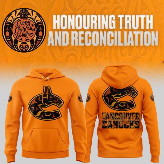 Vancouver Canucks Truth and Reconciliation Hoodie-AB031325511