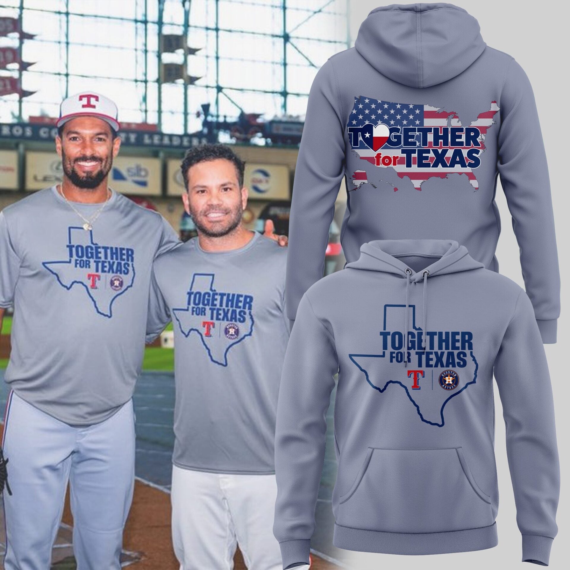 Together for Texas 2025 Limited Edition Hoodie