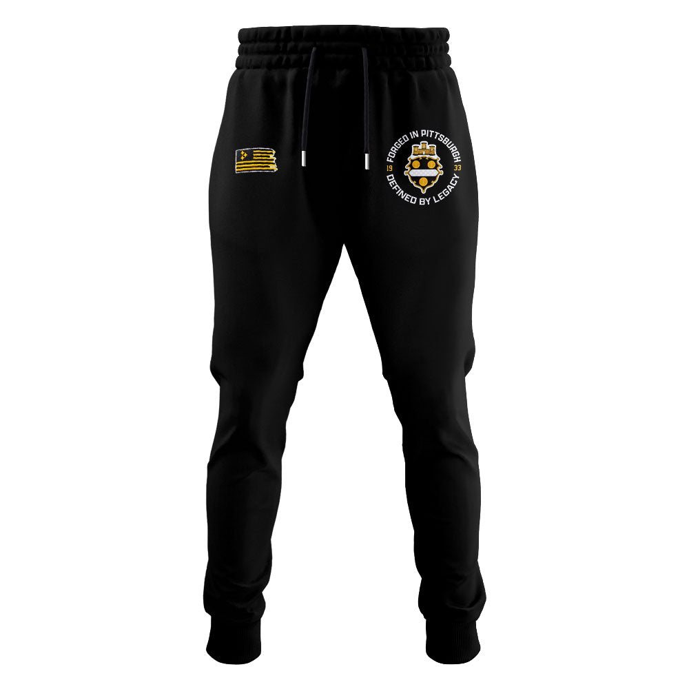 Steeler Nation Shirt - Pittsburgh Steelers Football 1933 Legacy Black T-Shirt