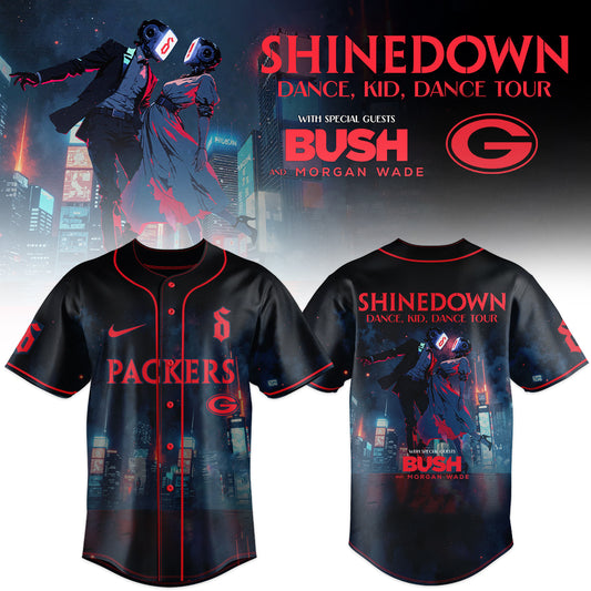 . Green Bay Packers Shinedown Dance, Kid, Dance Tour Merch 2025