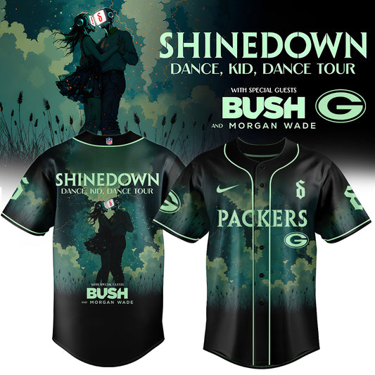 . Green Bay Packers Shinedown Dance, Kid, Dance Tour Merch 2025