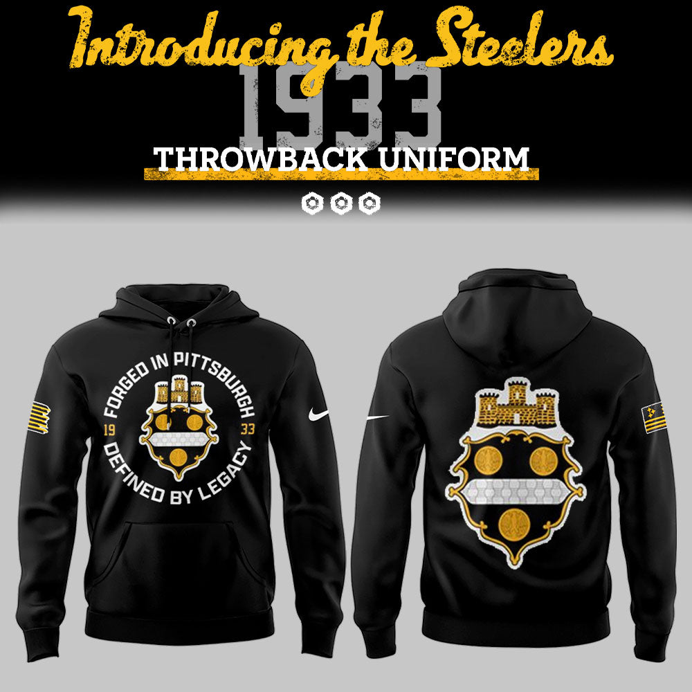 Steeler Nation Shirt - Pittsburgh Steelers Football 1933 Legacy Hoodie