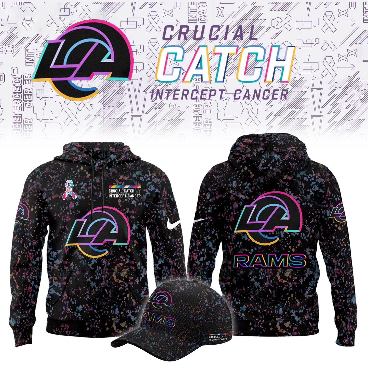 _Los Angeles Rams Crucial Catch Limited Hoodie