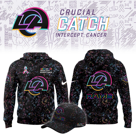_Los Angeles Rams Crucial Catch Limited Hoodie
