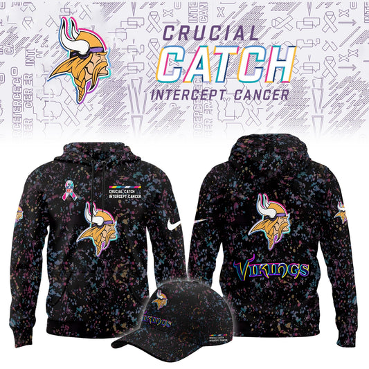 _Minnesota Vikings Crucial Catch Limited Hoodie