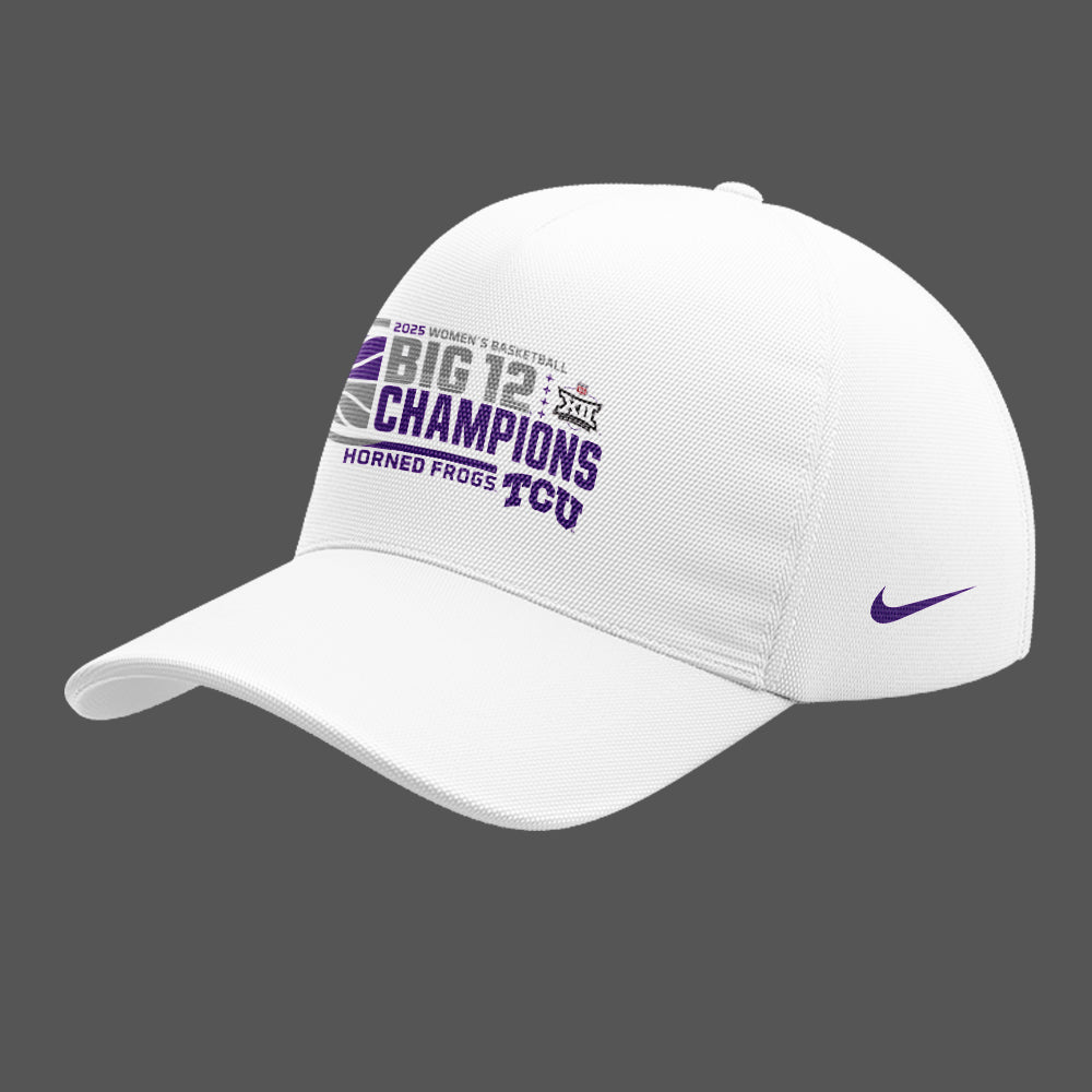 TCU Horned Frogs Women’s Basketball Limited Tournament Champions 2025 White T-shirt-PA03102513