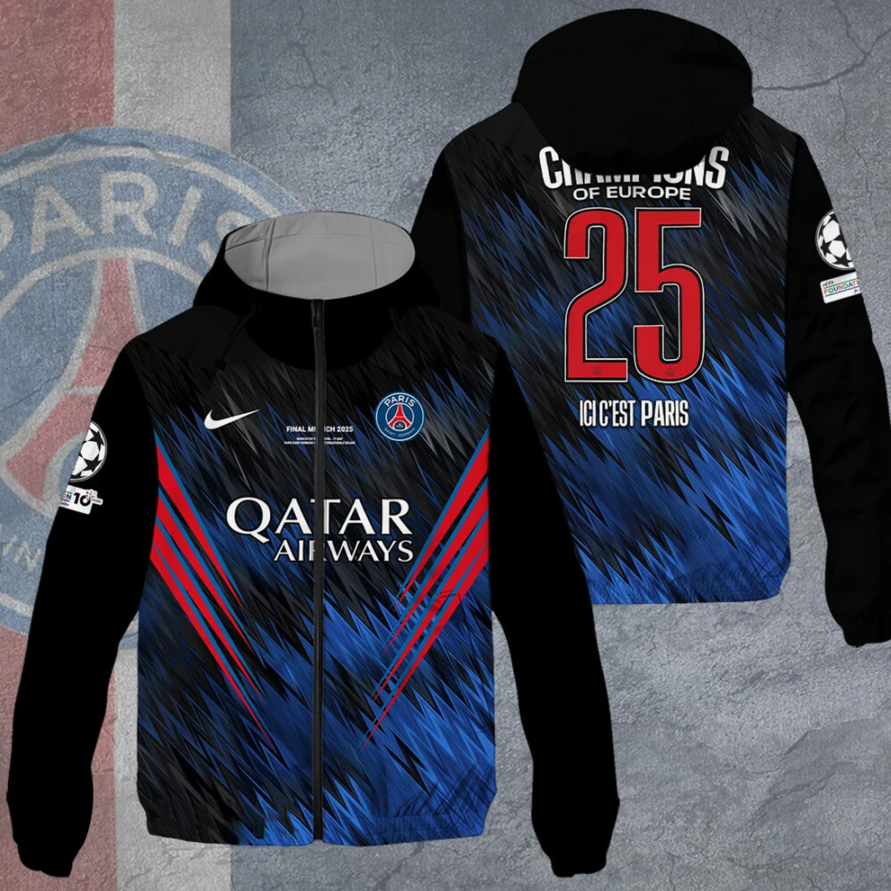 PSG 3D Windbreaker Jacket DATND TANTD
