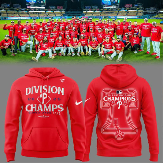 ..Philadelphia Phillies NL EAST CHAMPIONS Limited Hoodie v3