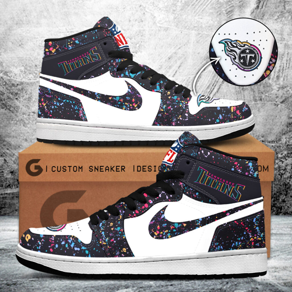 Tennessee Titans Crucial Catch 2025 AJ1 Sneaker – TANTN15717