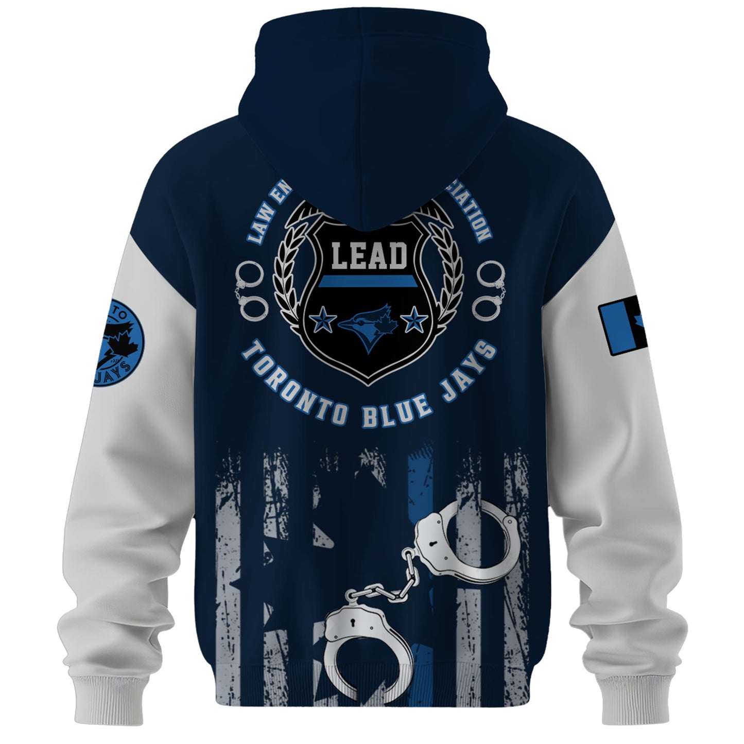 . Toronto Blue Jays MLB x Law Enforcement Appreciation Day Hoodie Limited