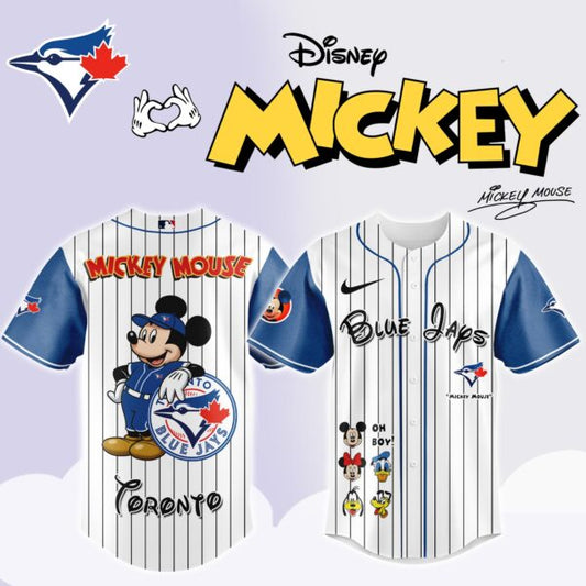 Toronto Blue Jays x Mickey Mouse Game Night Special Edition Jersey
