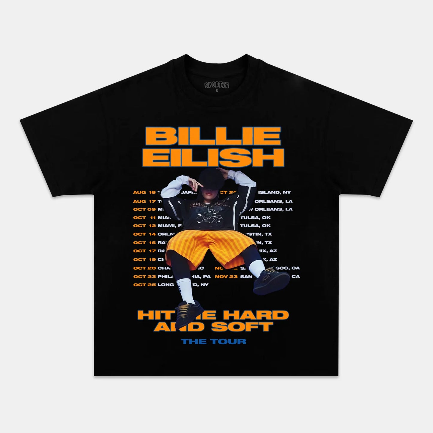 BILLIE EILISH 2025 THE TOUR TEE