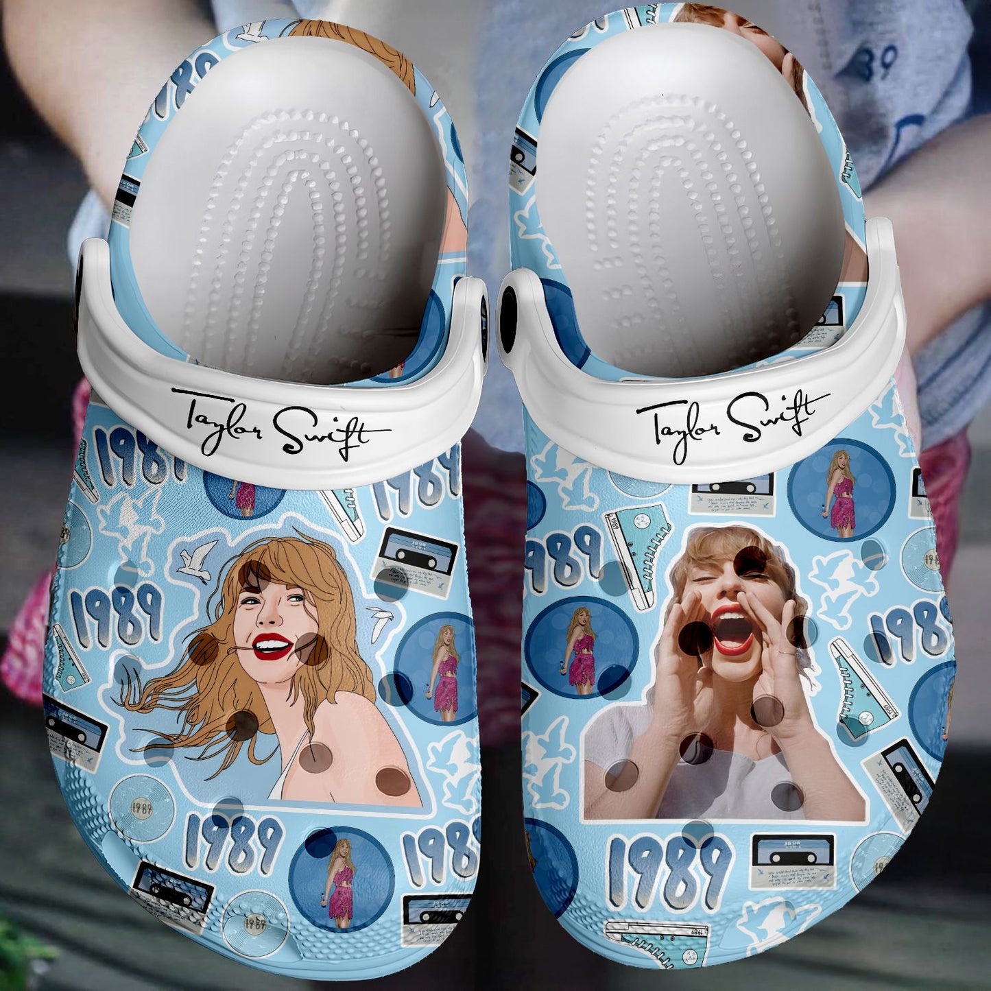 Taylor Swift Crocs Crocband Clogs Shoes Comfortable For Men Women