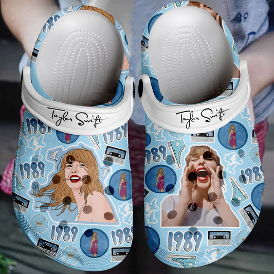 Taylor Swift Crocs Crocband Clogs Shoes Comfortable For Men Women