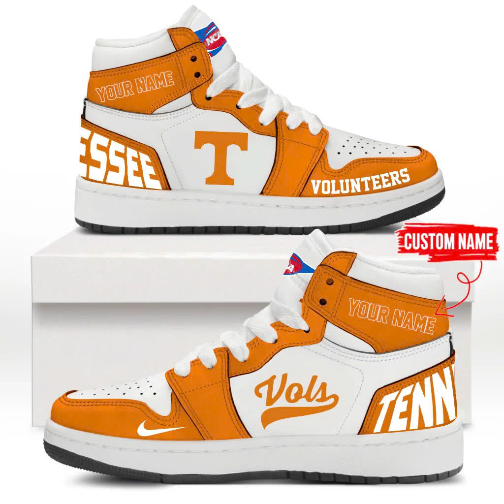 Tennessee Volunteers Customized Custom Name Shoes