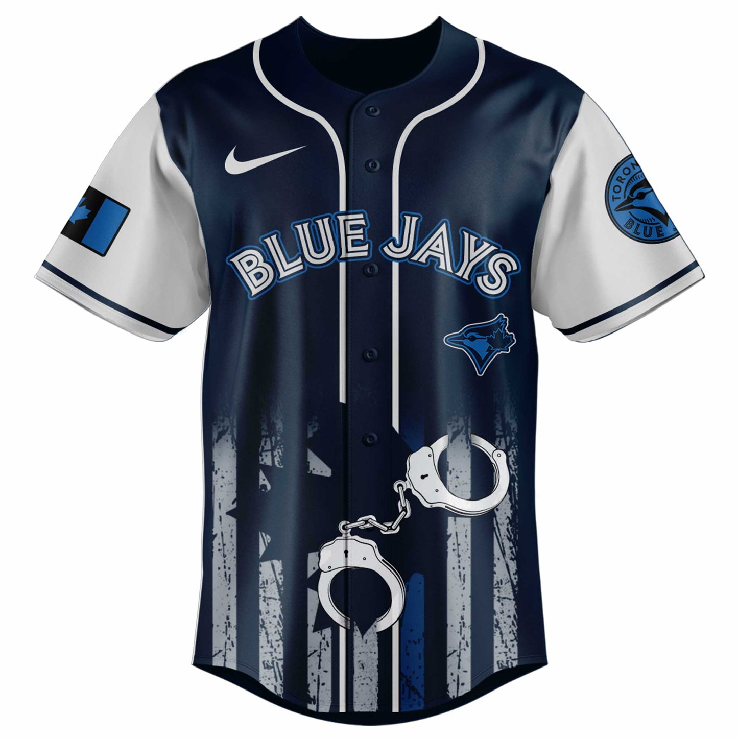 . Toronto Blue Jays MLB x Law Enforcement Appreciation Day Jersey Limited