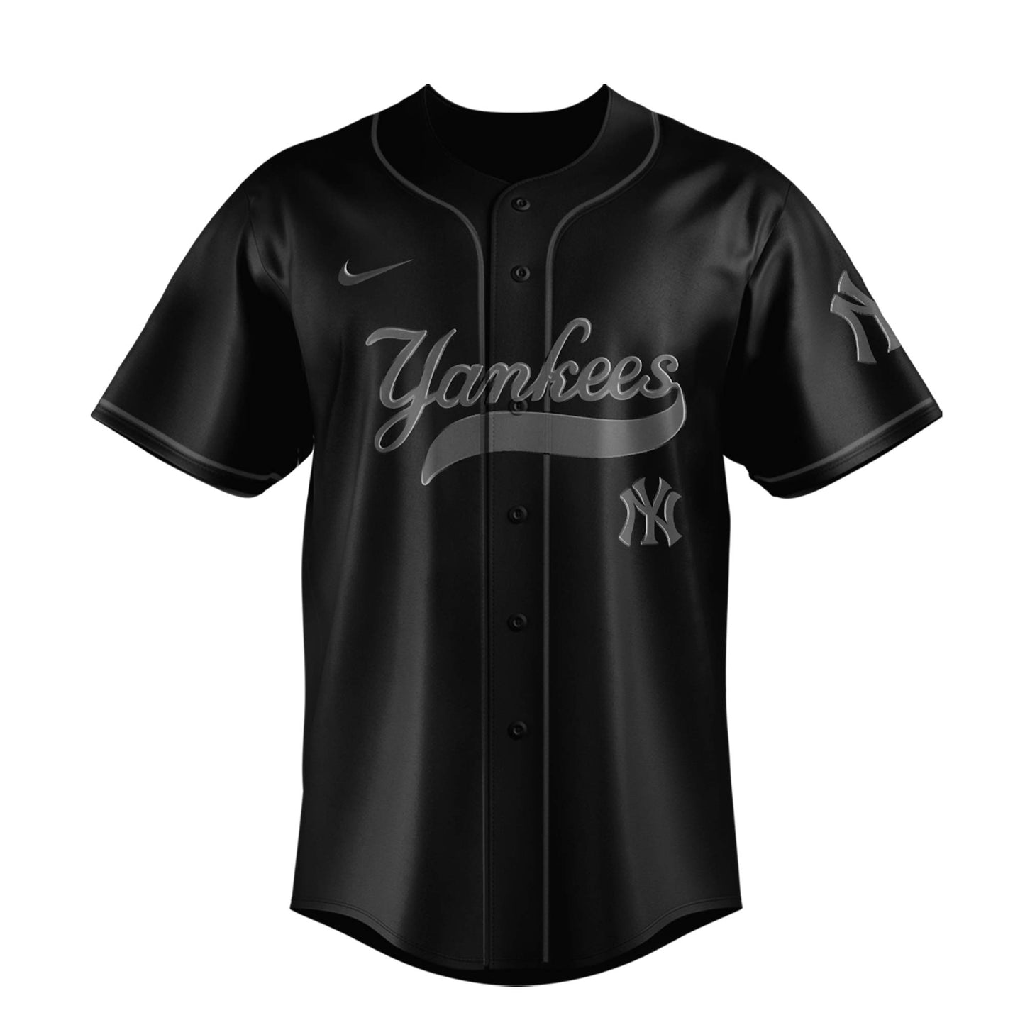 . New York Yankees x Black Lights Out Limited Edition Jersey 2025