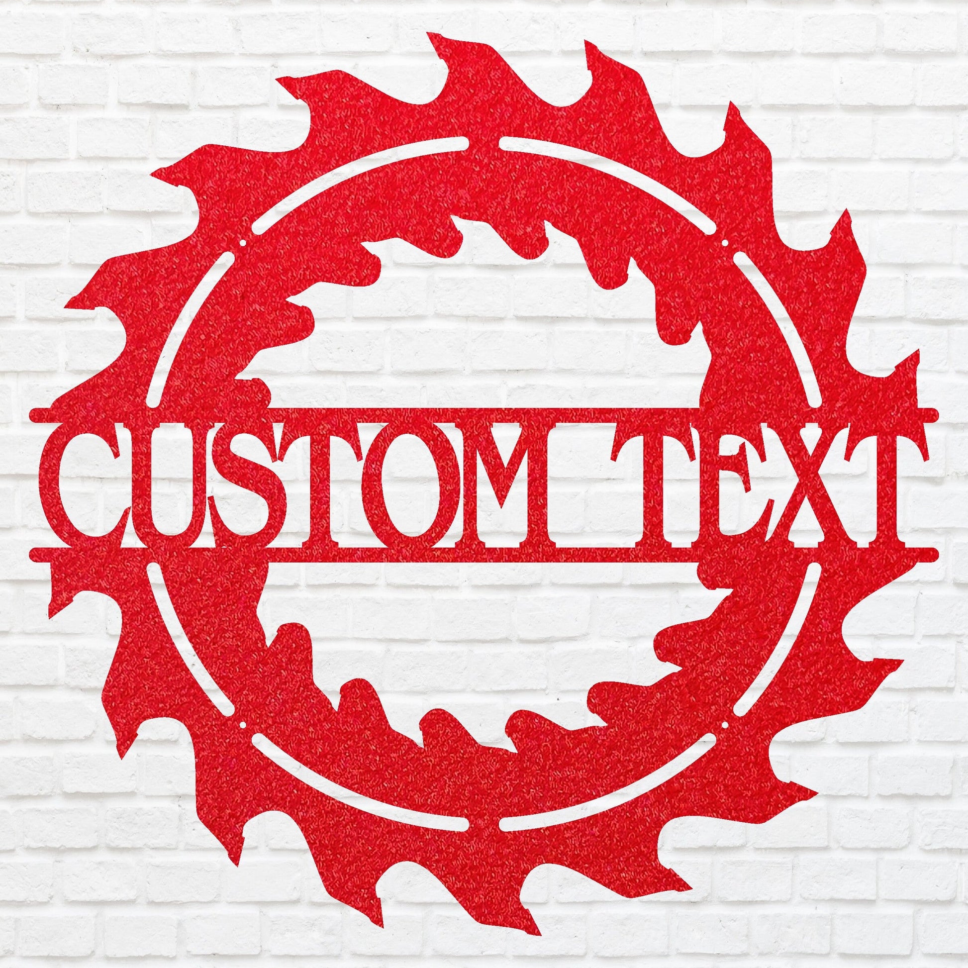 Custom Metal Name Woodshop Sign, Woodshop Decor Metal Wall Art, Outdoor Metal Sign, Laser Cut Metal Sign, Metal Wall Decor