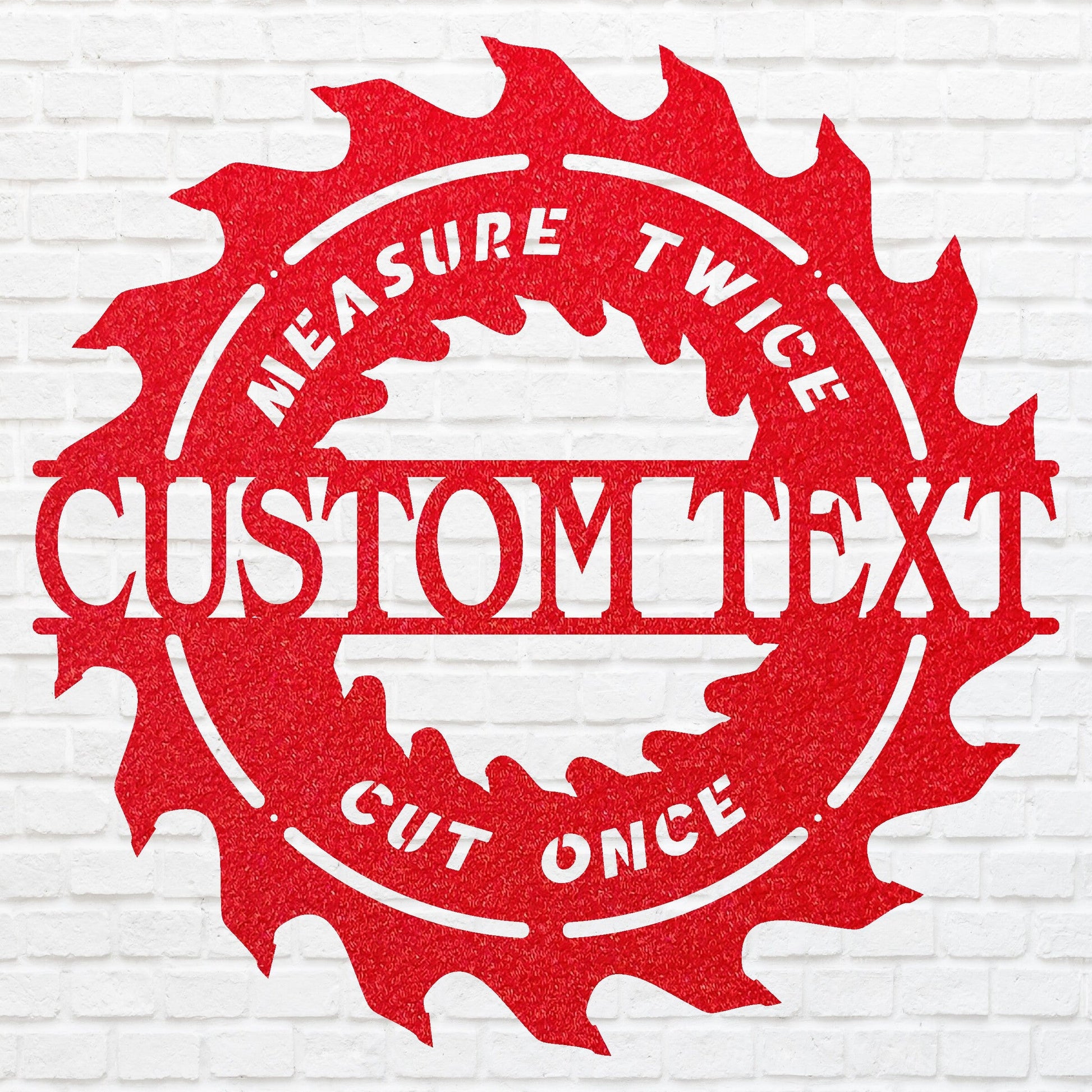 Woodshop Sign Metal Wall Art, Custom Name Sign Metal Wall Decor, Woodshop Decor Outdoor Metal Sign, Laser Cut Metal Sign