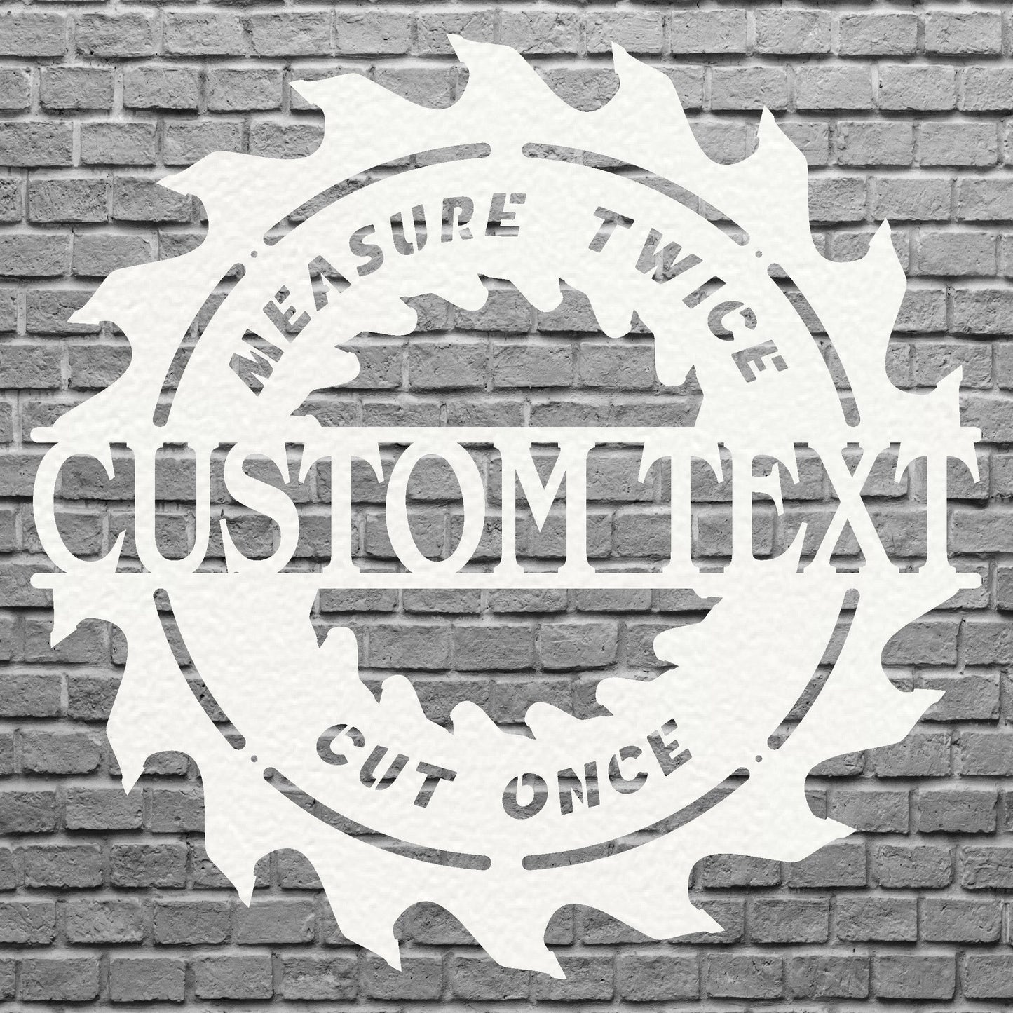 Woodshop Sign Metal Wall Art, Custom Name Sign Metal Wall Decor, Woodshop Decor Outdoor Metal Sign, Laser Cut Metal Sign