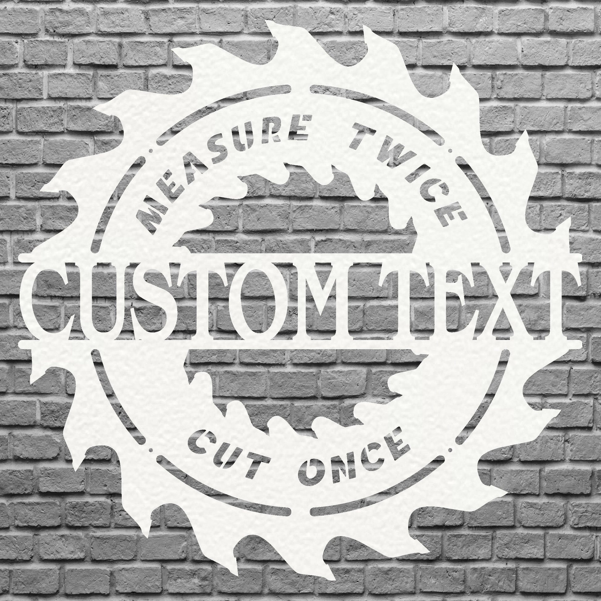 Woodshop Sign Metal Wall Art, Custom Name Sign Metal Wall Decor, Woodshop Decor Outdoor Metal Sign, Laser Cut Metal Sign
