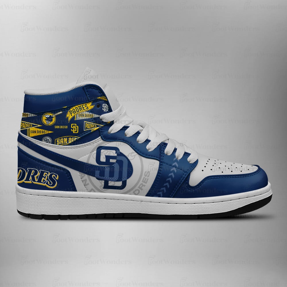 San Diego Padres High Top Air JD1 Sneaker