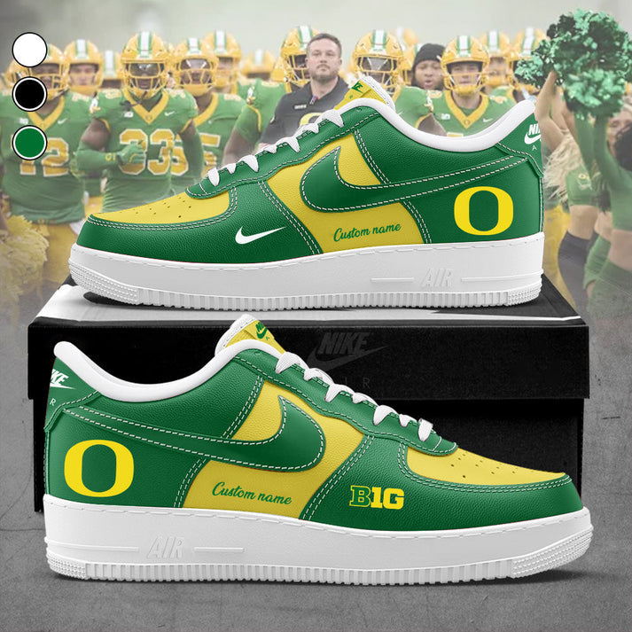 Oregon Ducks AF1 Sneakers