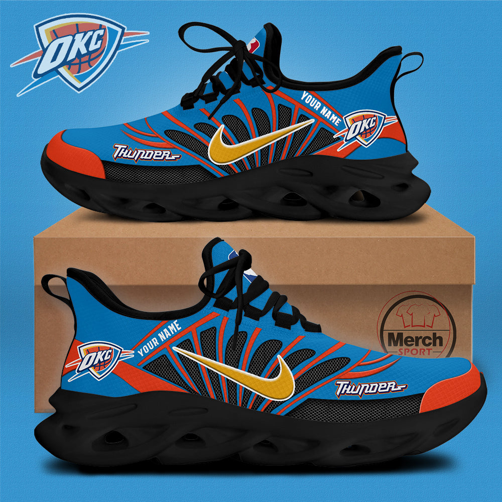 Oklahoma City Thunder Personalized Max Soul Shoes