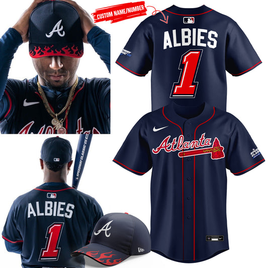 .Atlanta Braves 2025 Speedway Classic Alternate Limited Jersey