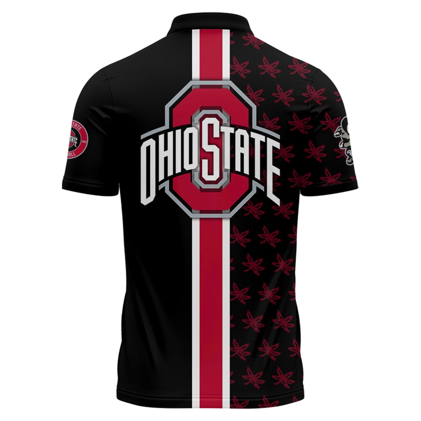 Premium Ohio State Buckeyes Black Polo 2025 Season