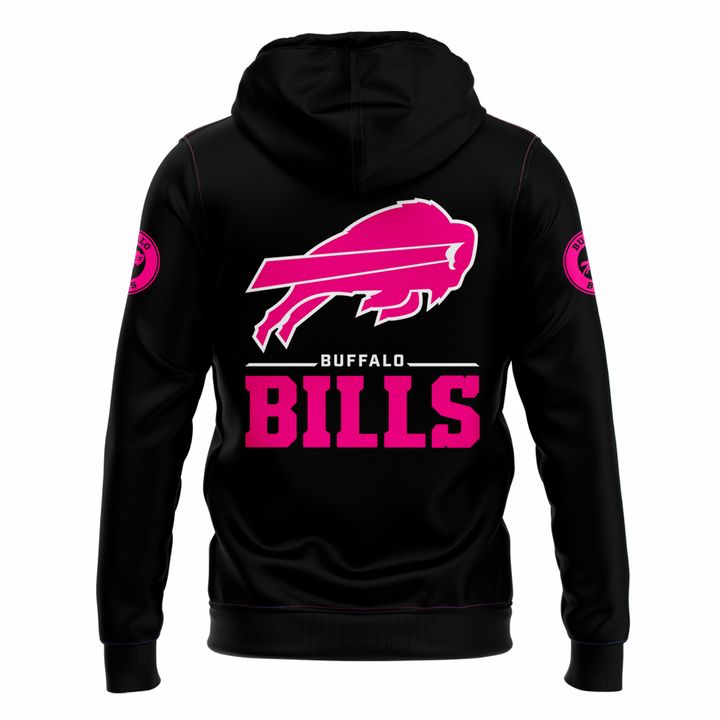 Buffalo Bills Breast Cancer Awareness 2025-2026 Hoodie v1