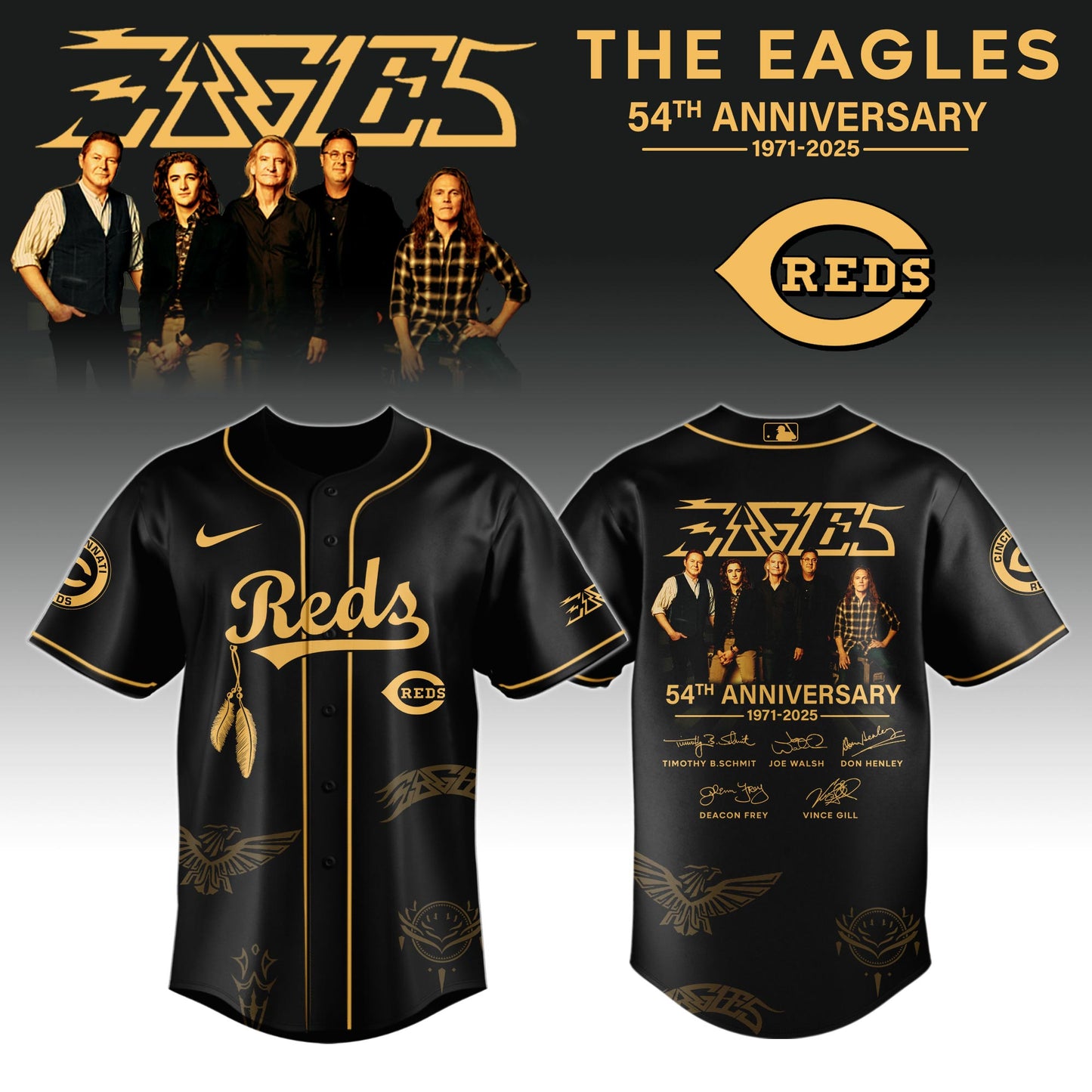 C Reds x Eagles Band Music Jersey 2025 Editions Limited + Selling Out Fast