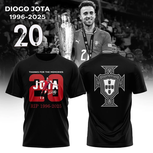 Thanks for the Memories Diogo Jota Portugal 1996-2025 Shirt