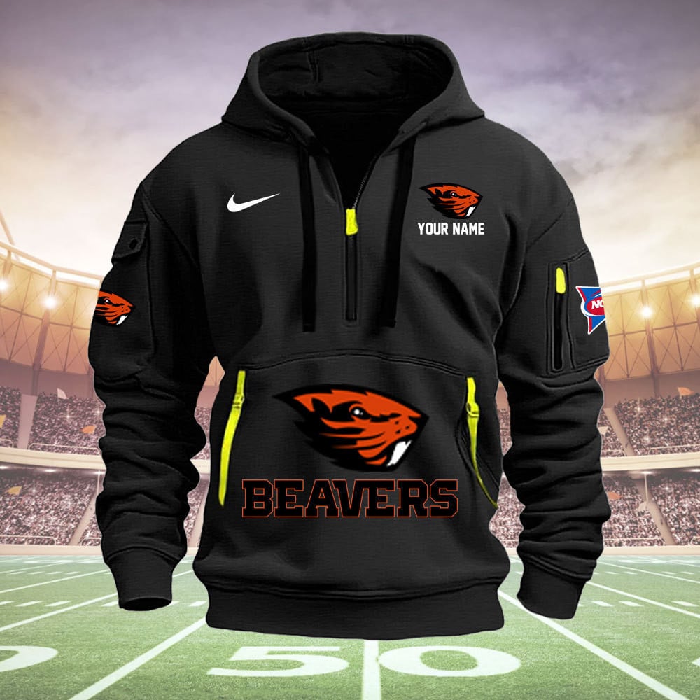 Oregon State BeaversQuarter Zip Hoodie