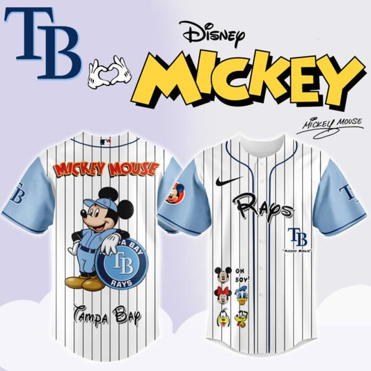 Tampa Bay Rays x Mickey Mouse Game Night Special Edition Jersey