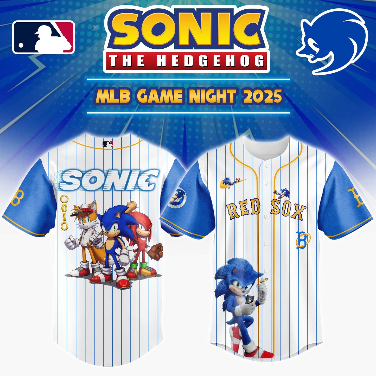 Boston Red Sox x Socnic Game Night Jersey 2025 Editons Limited