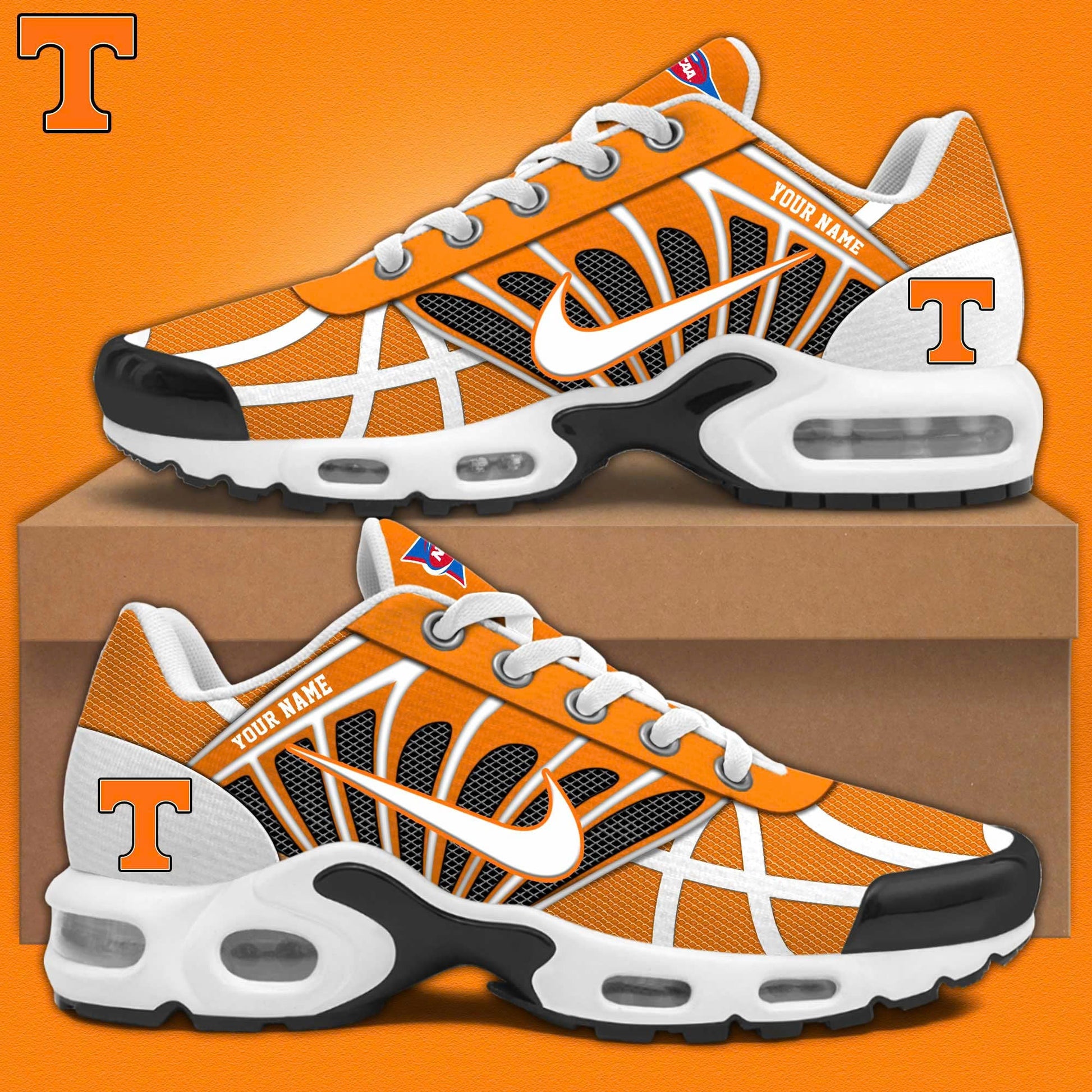 Tennessee Volunteers Personalized Shoes Exclusive Design