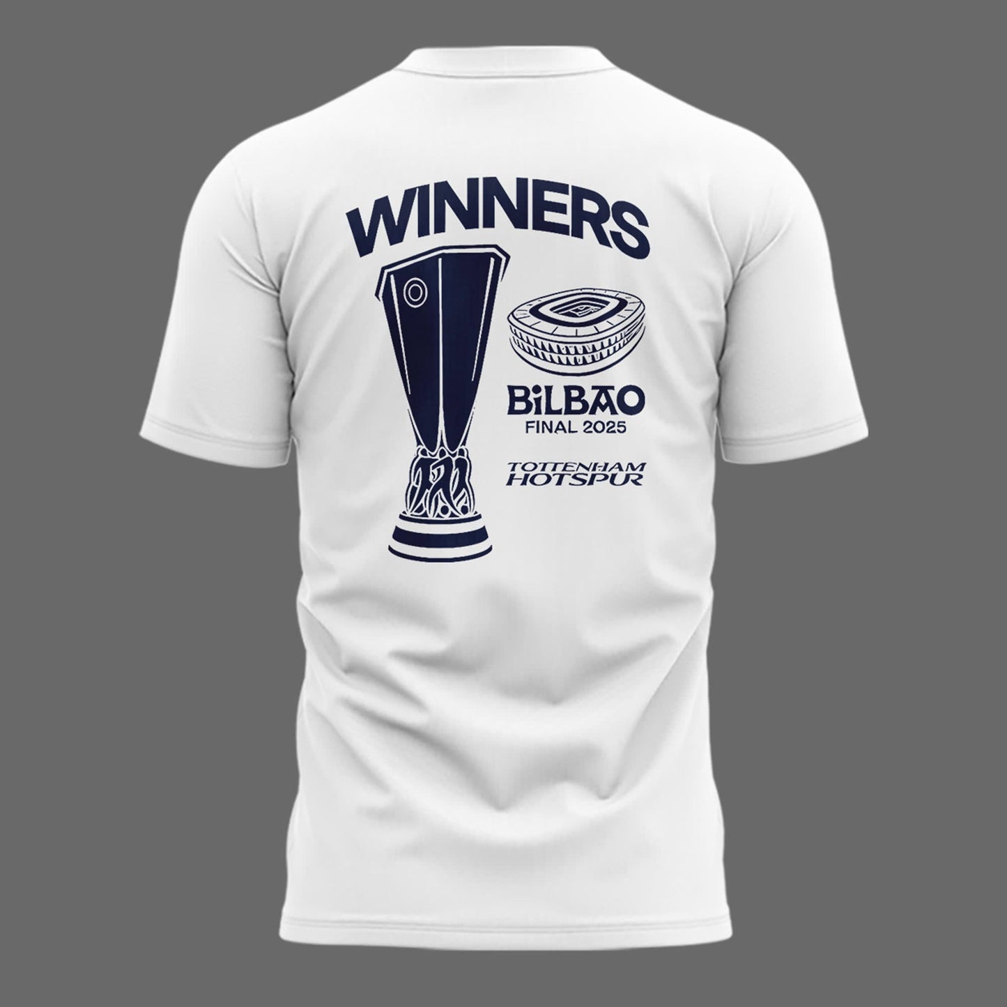 Special New Tottenham Hotspur Europa League 2025 Winners White T-Shirt